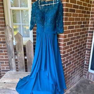 Mother of the bride dress.